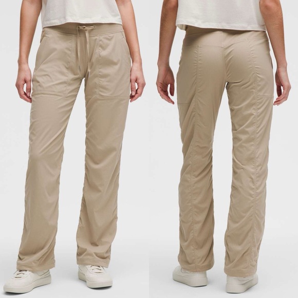 Lululemon Dance Studio Mid-Rise Pant Sz 2/31.5” *Regular *Lined In Sheer Oak NWT - Picture 1 of 9